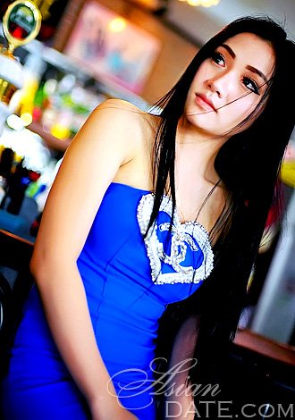 A Thai girl is the penultimate of our babes in blue list.